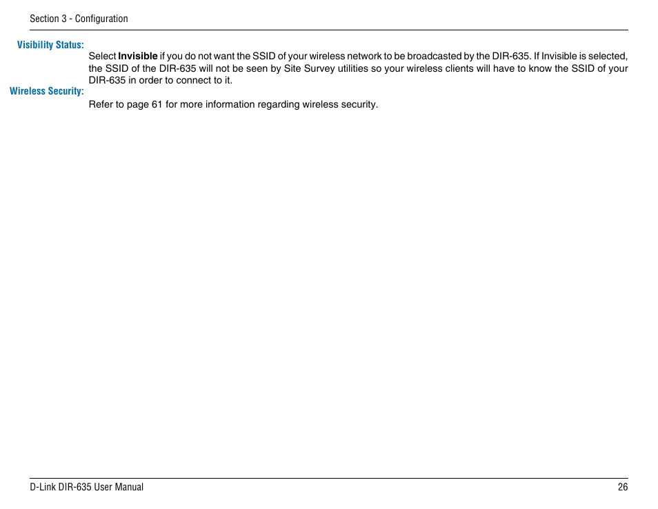 D-Link DIR-635 User Manual | Page 26 / 86