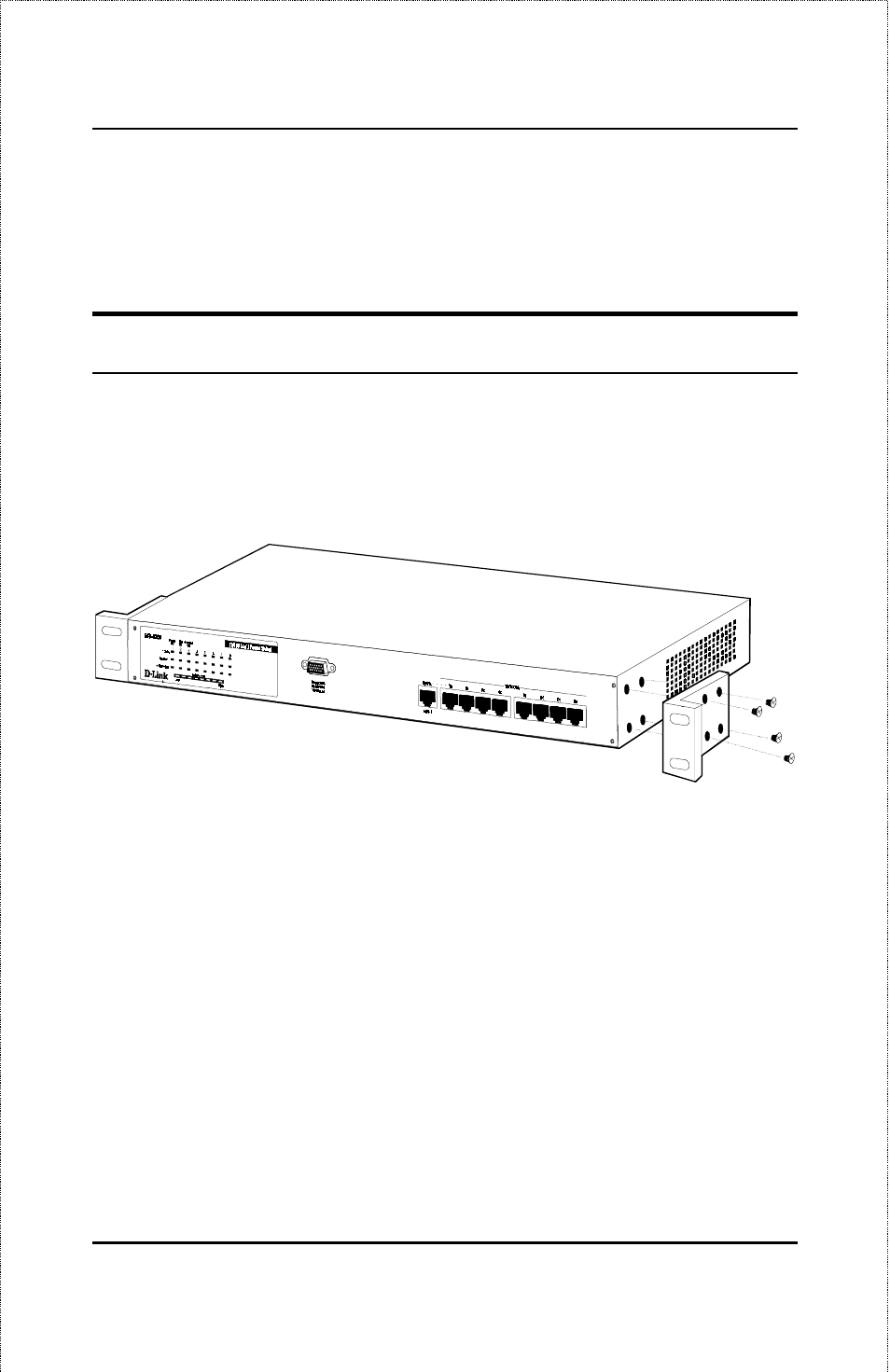 Rack installation | D-Link DES-3208 User Manual | Page 21 / 92