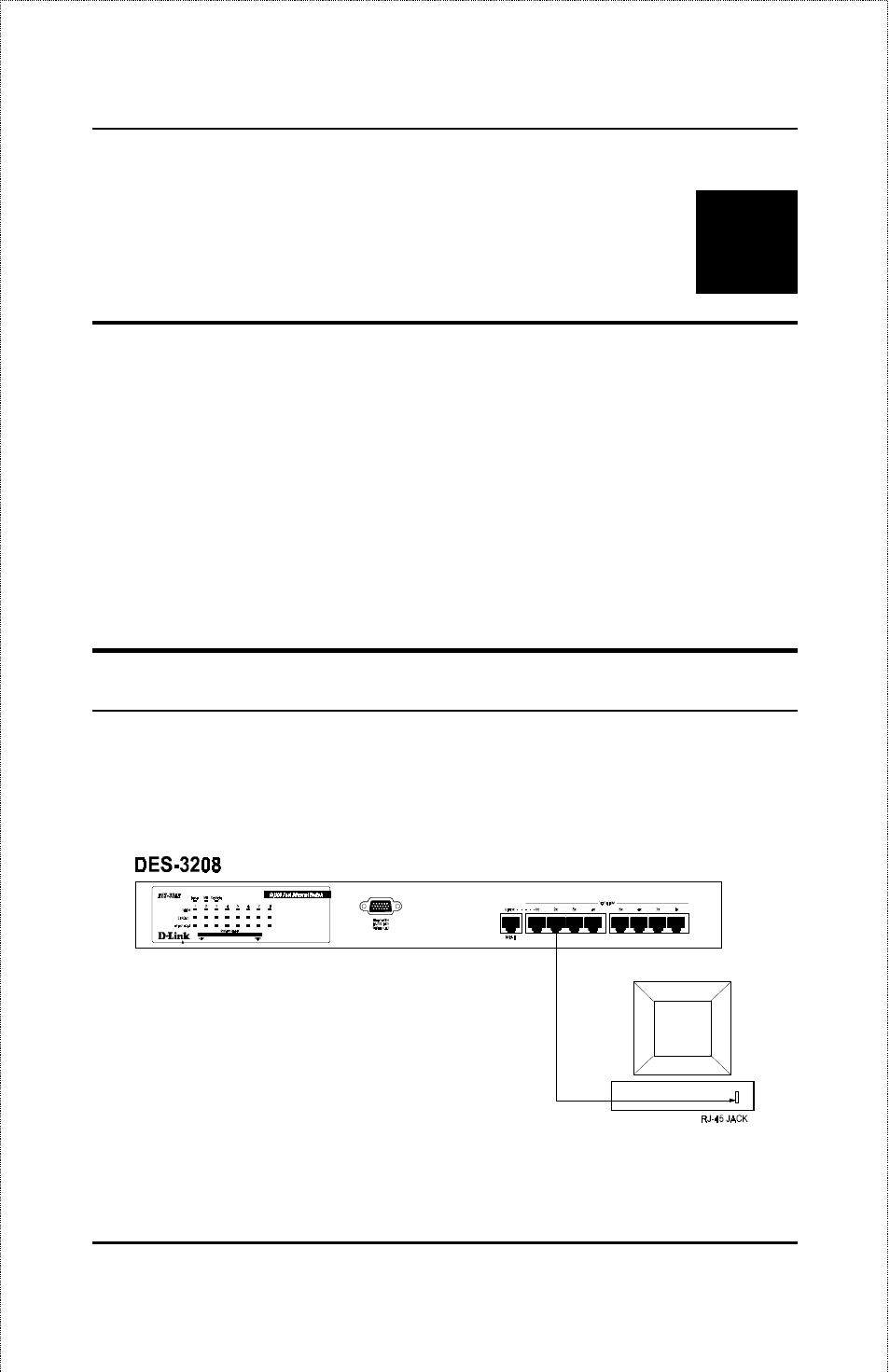 Onnecting, Witch | D-Link DES-3208 User Manual | Page 29 / 92