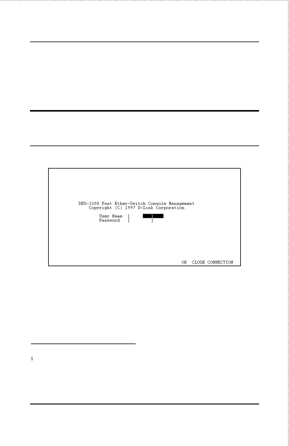 Login on the switch console by registered users | D-Link DES-3208 User Manual | Page 52 / 92