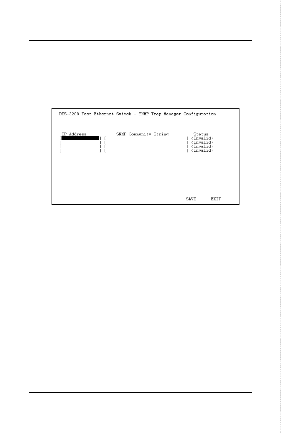 D-Link DES-3208 User Manual | Page 62 / 92