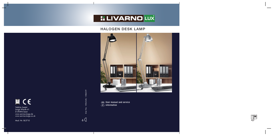 Livarno BL3710 User Manual | 16 pages