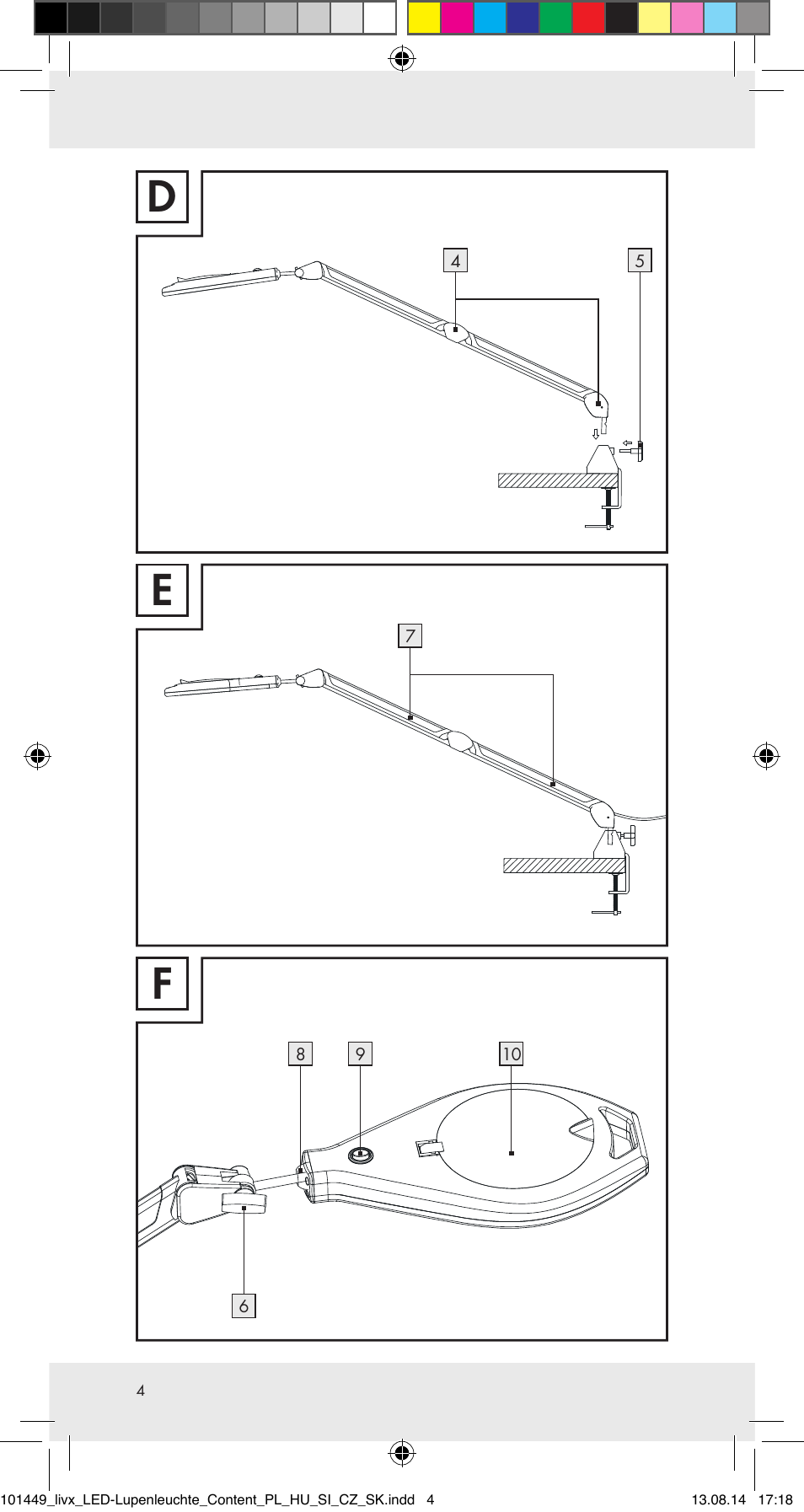 Livarno 101449-14-01-BS User Manual | Page 4 / 40