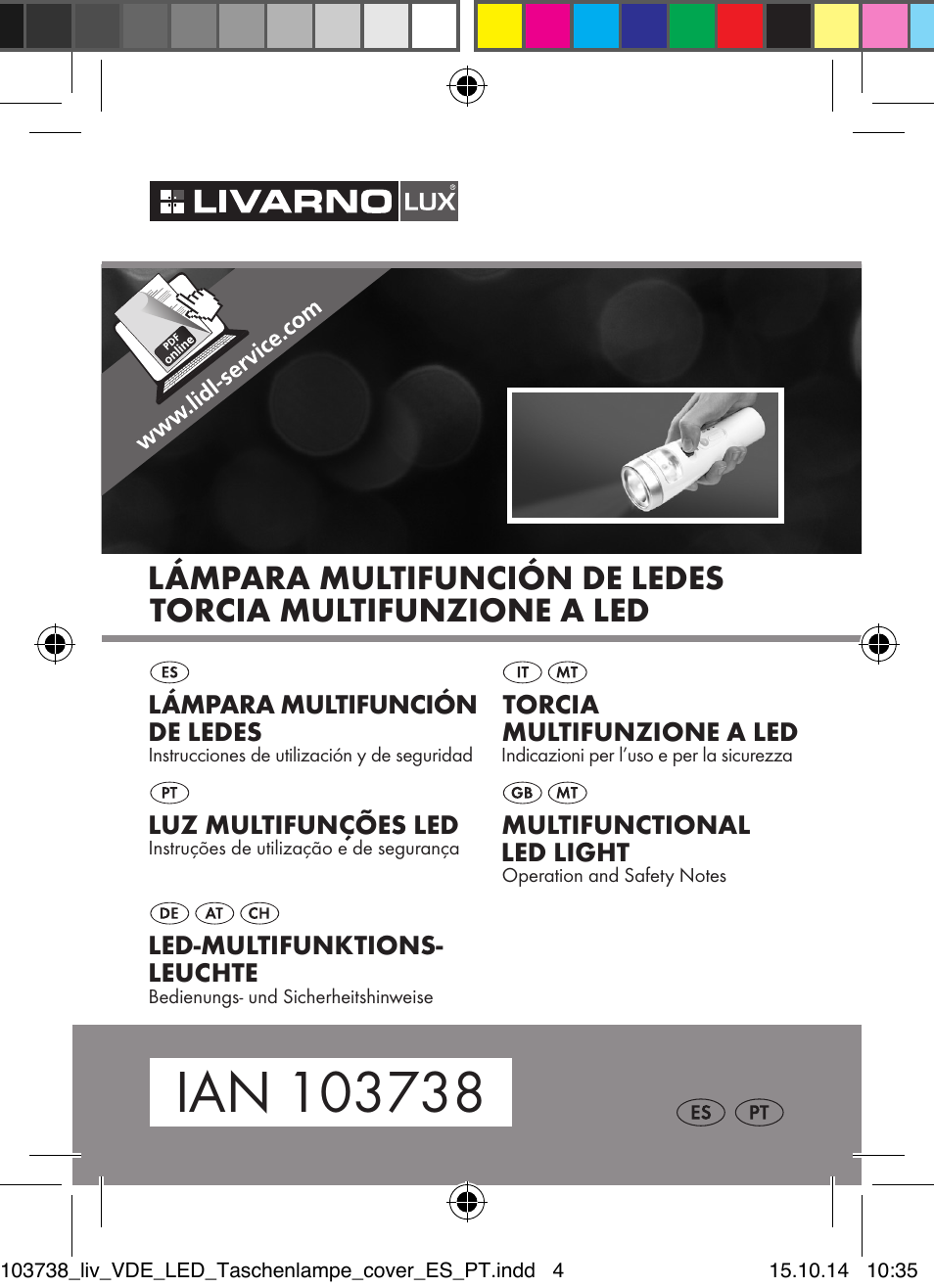 Livarno 103738-14-01-BS User Manual | 74 pages