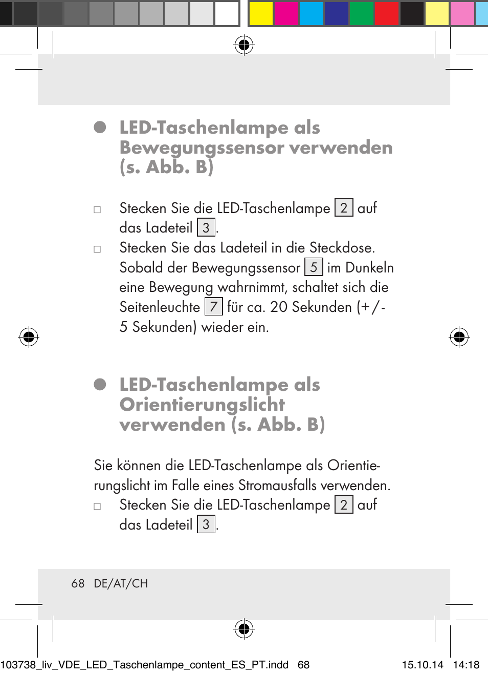 Livarno 103738-14-01-BS User Manual | Page 68 / 74