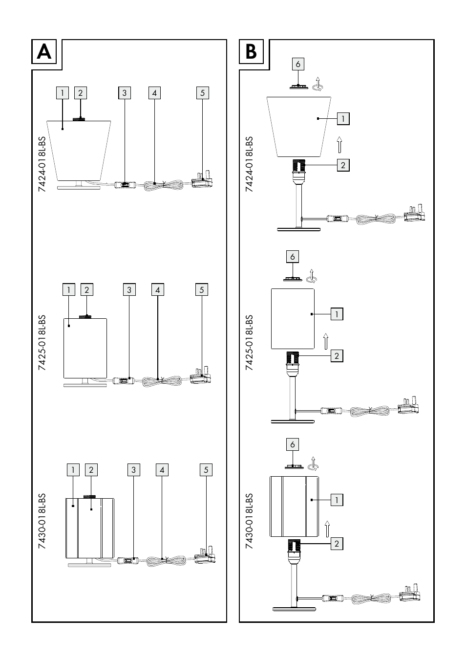 Livarno 7424-018L-BS User Manual | Page 3 / 9