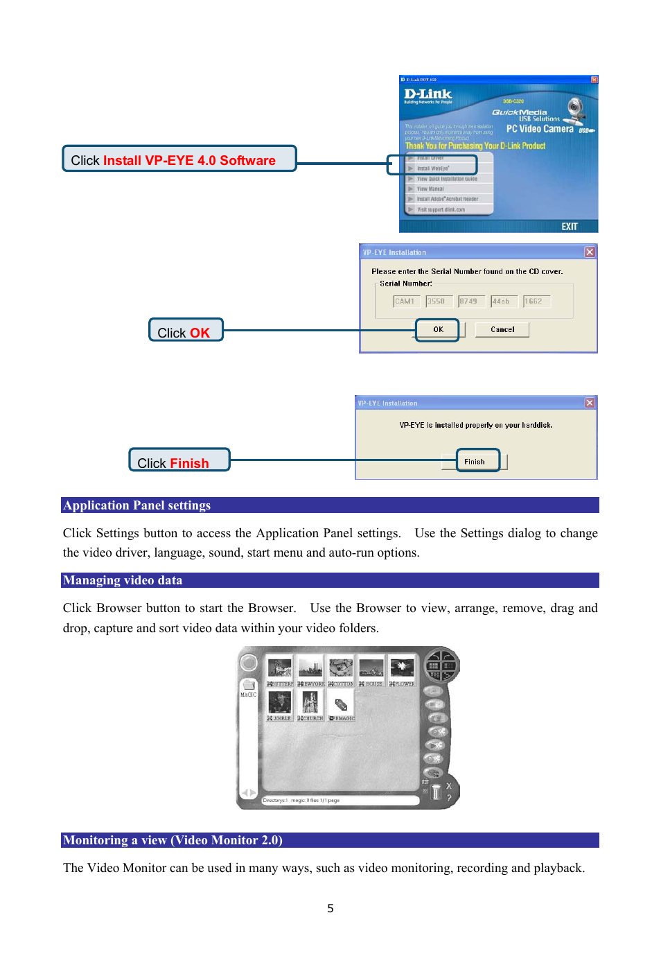 D-Link 330K Pixel User Manual | Page 7 / 13