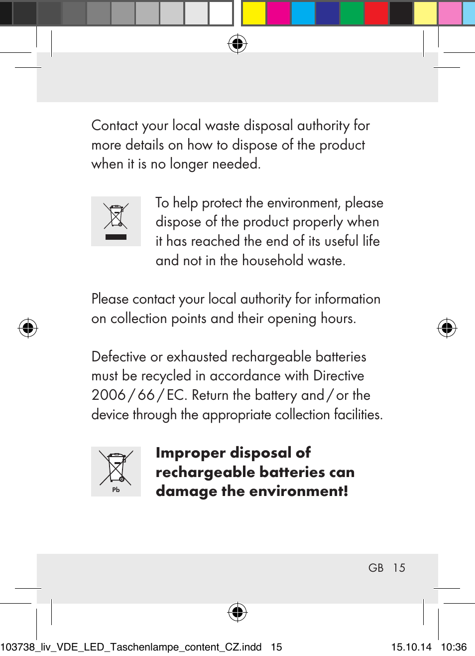 Livarno 103738-14-01-BS User Manual | Page 15 / 45