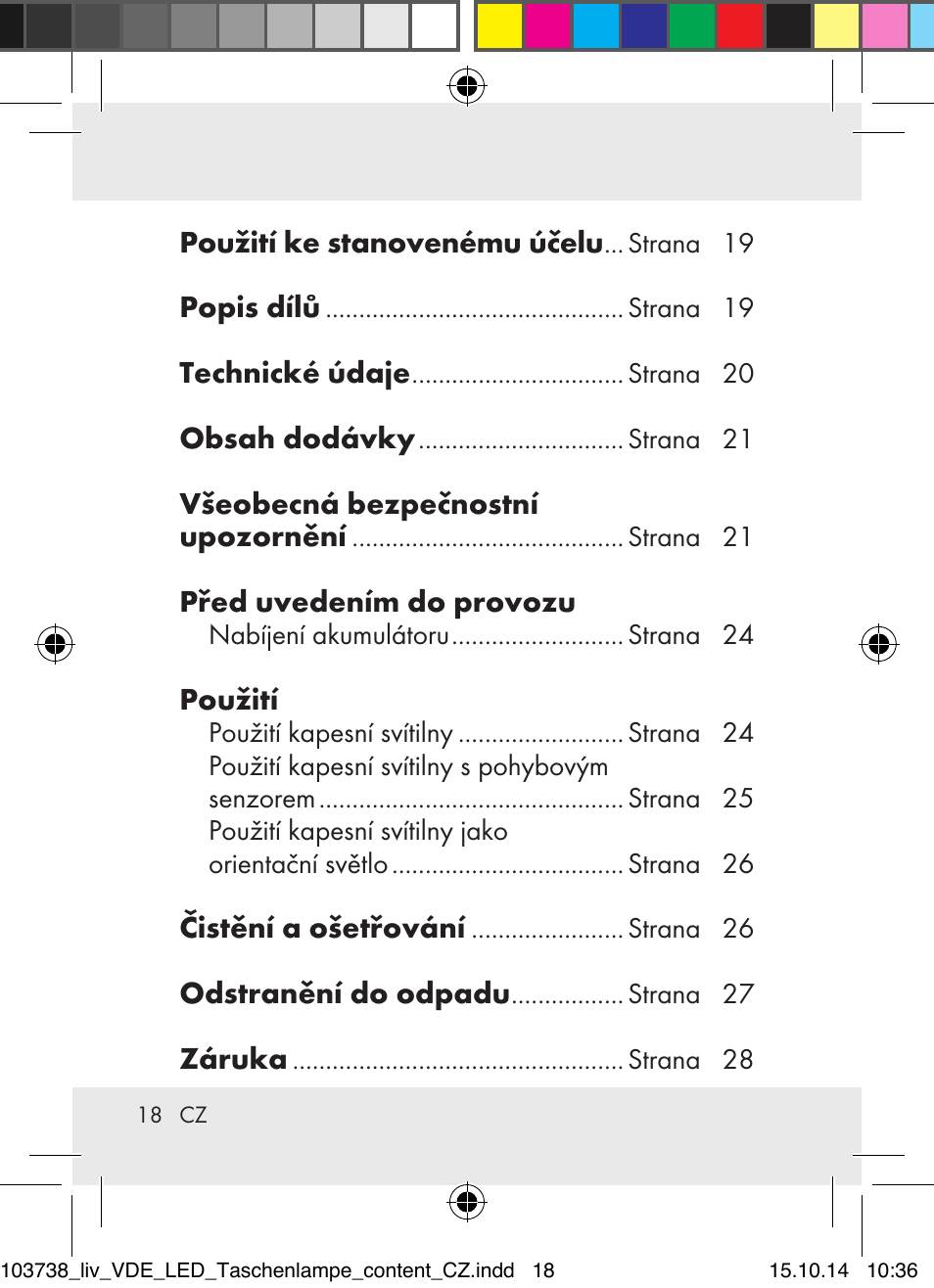Livarno 103738-14-01-BS User Manual | Page 18 / 45