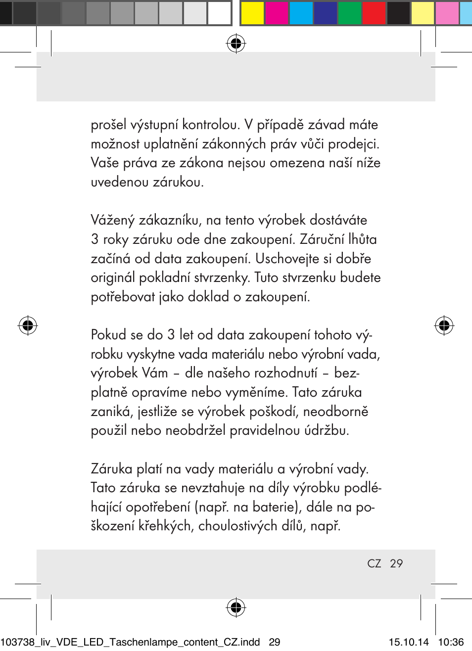 Livarno 103738-14-01-BS User Manual | Page 29 / 45