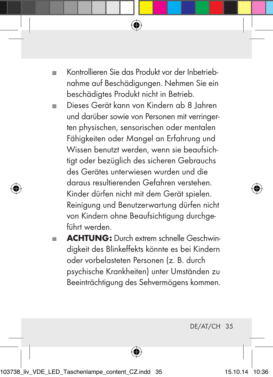 Livarno 103738-14-01-BS User Manual | Page 35 / 45