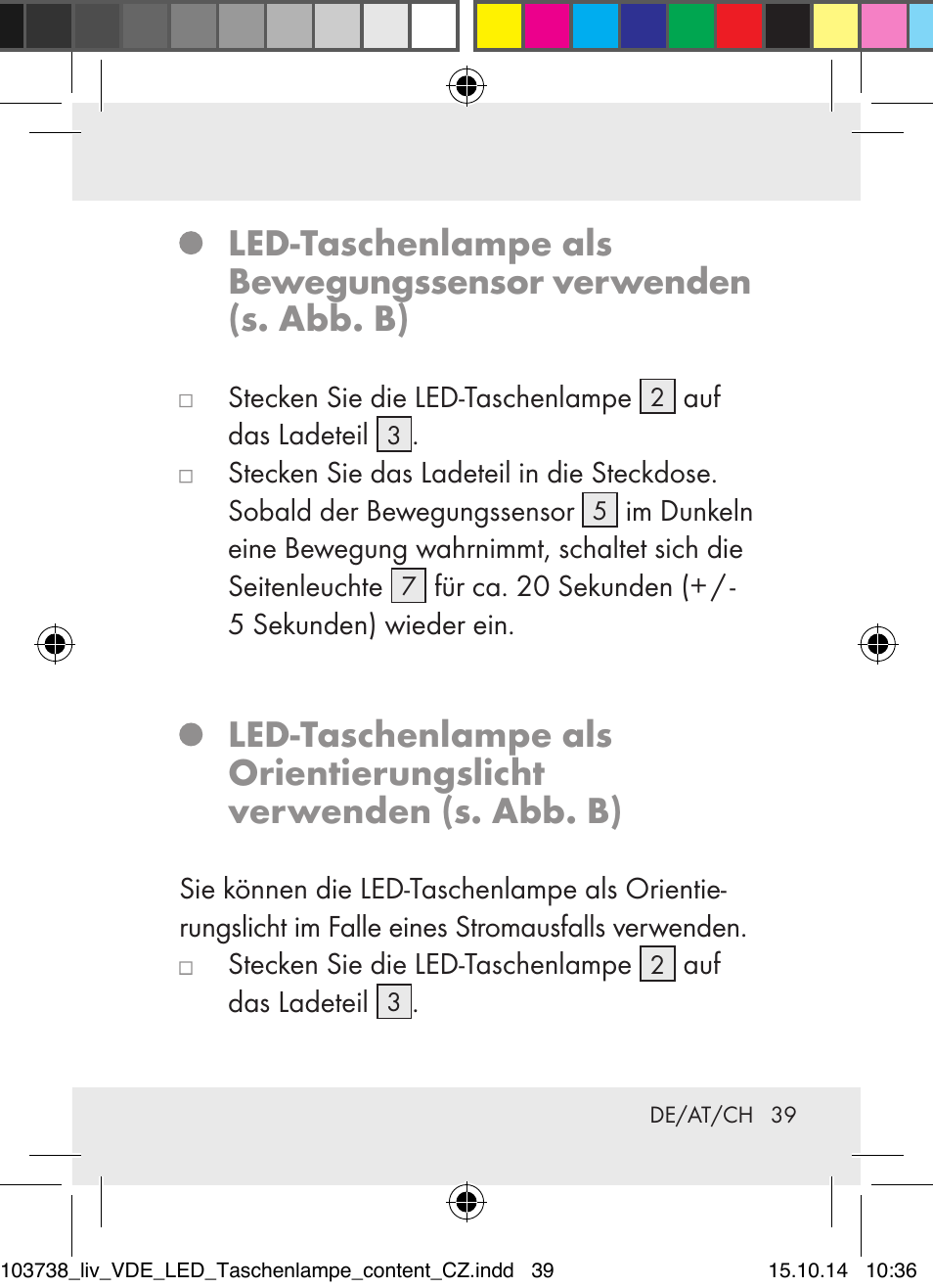 Livarno 103738-14-01-BS User Manual | Page 39 / 45