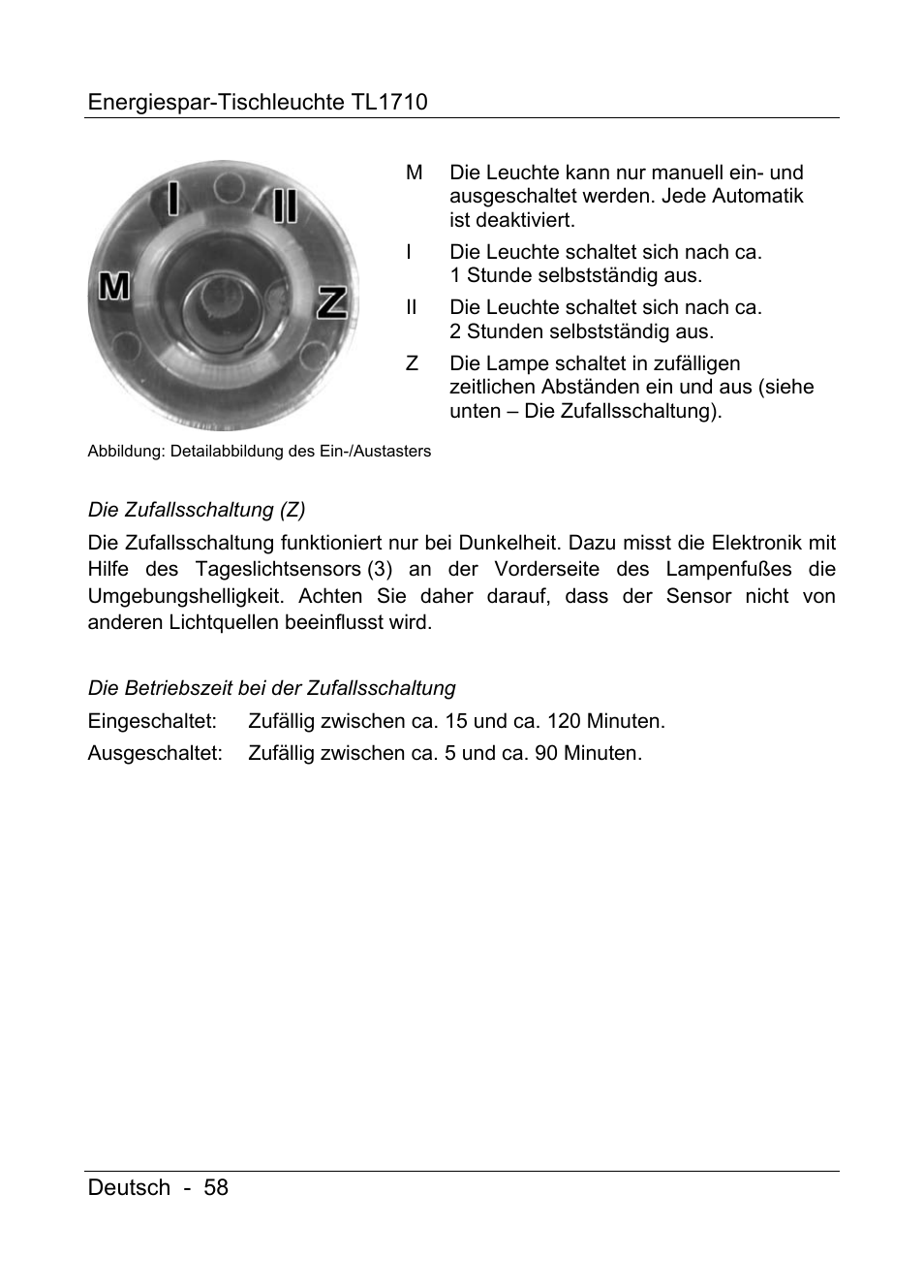 Livarno TL1710 User Manual | Page 60 / 65