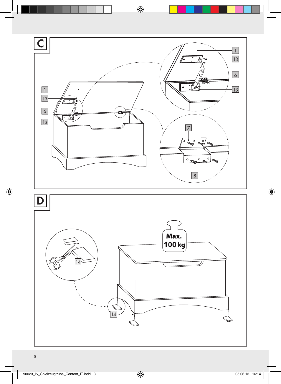 Livarno Z31592A/Z31592B User Manual | Page 8 / 9