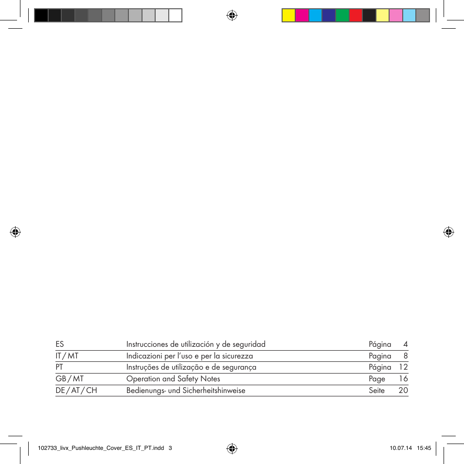 Livarno 102733-14-01/102733-14-02 User Manual | Page 2 / 24