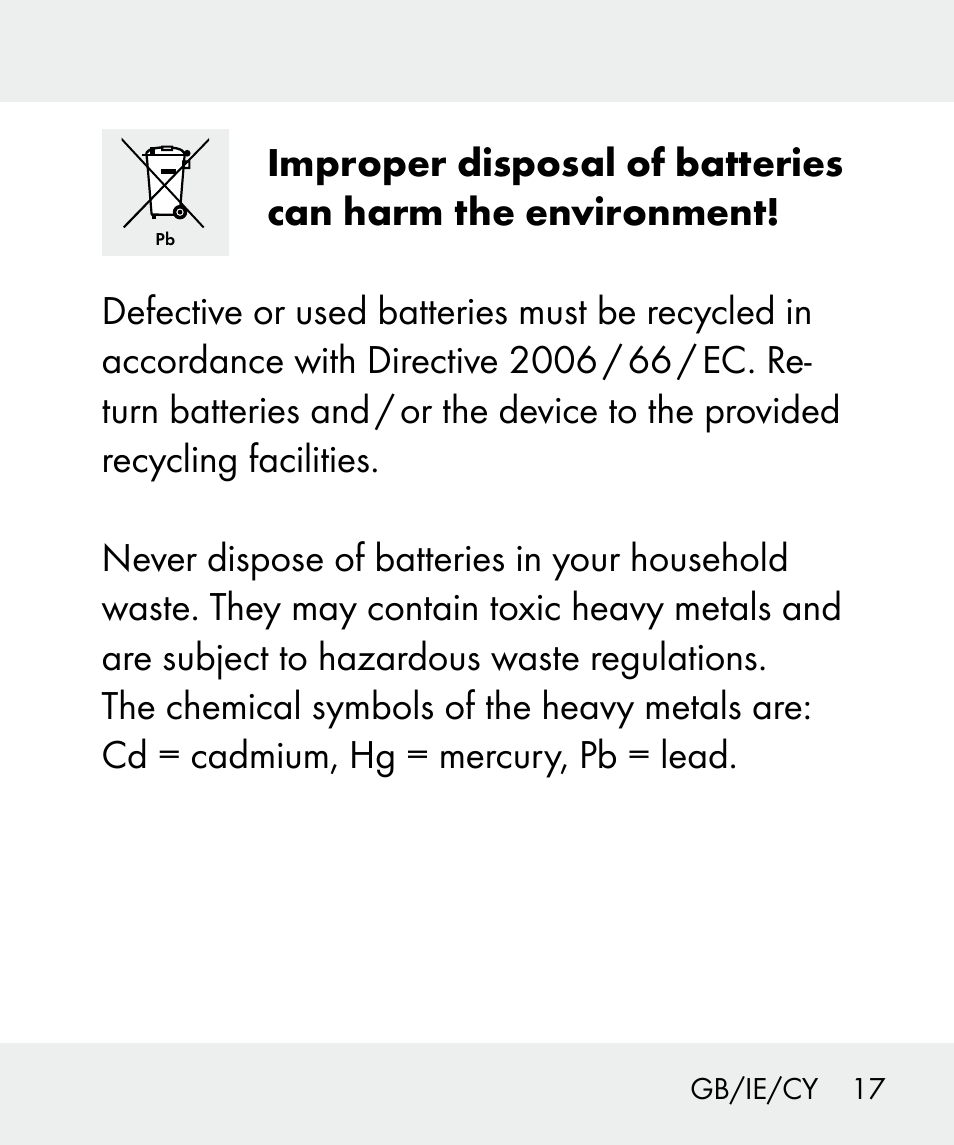 Livarno 100933-14-01 User Manual | Page 17 / 38