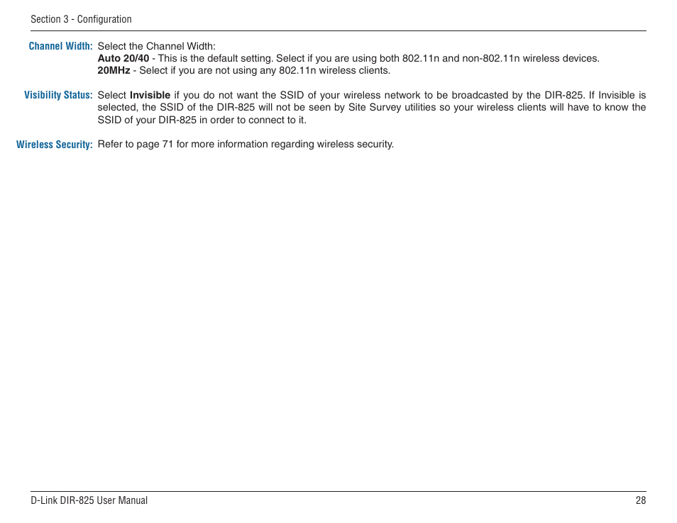 D-Link DIR-825 User Manual | Page 32 / 108