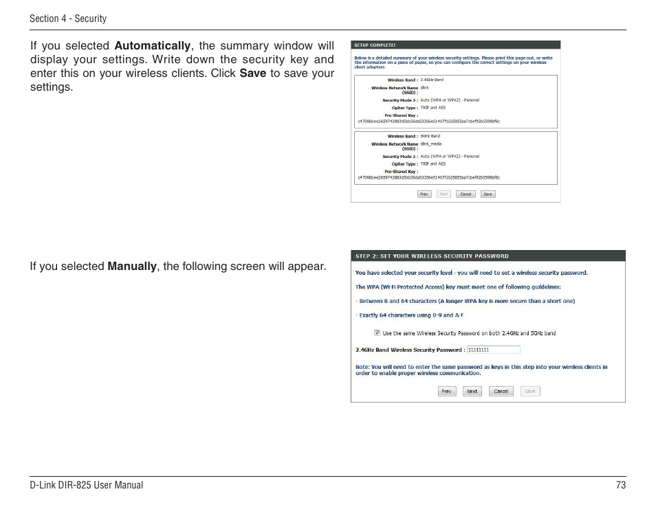 D-Link DIR-825 User Manual | Page 77 / 108