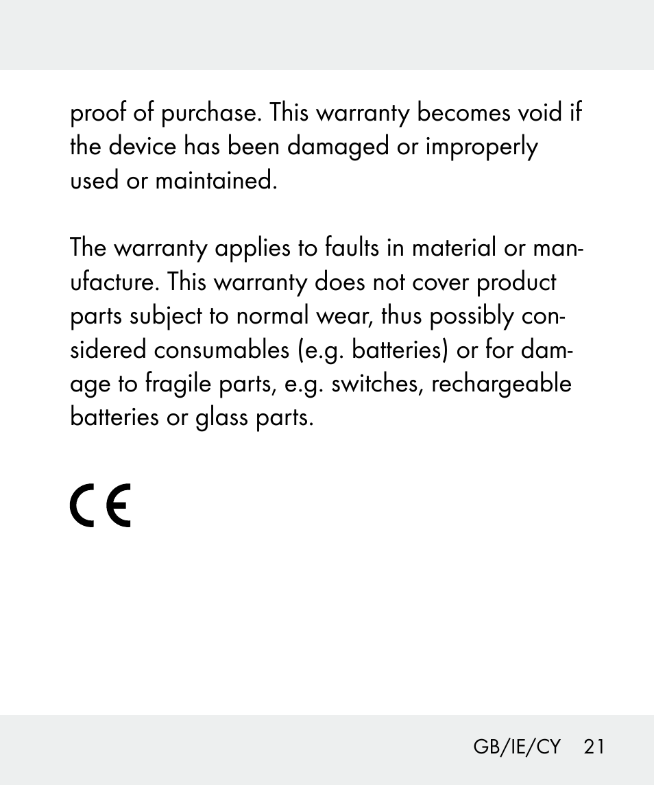 Livarno 100933-14-02 User Manual | Page 21 / 41