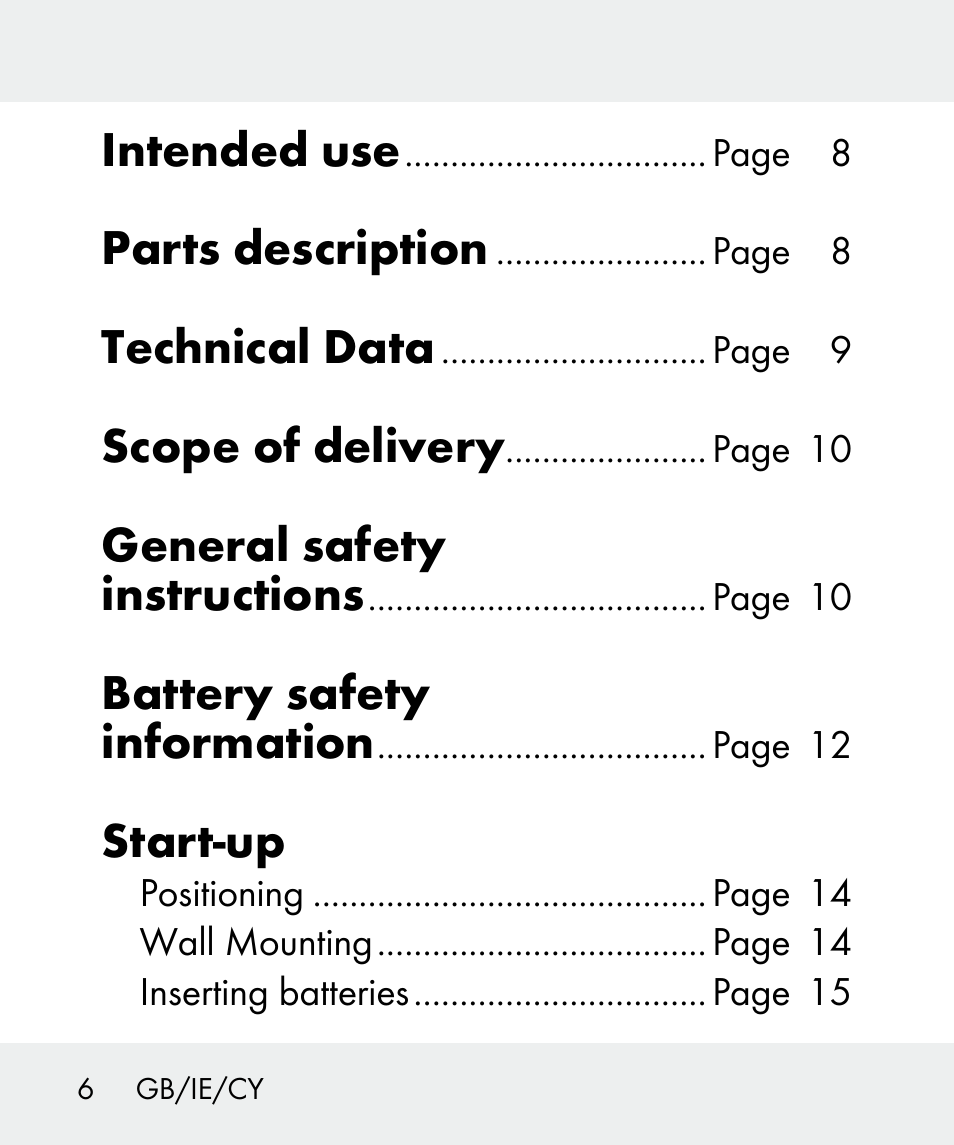 Livarno 100933-14-02 User Manual | Page 6 / 41