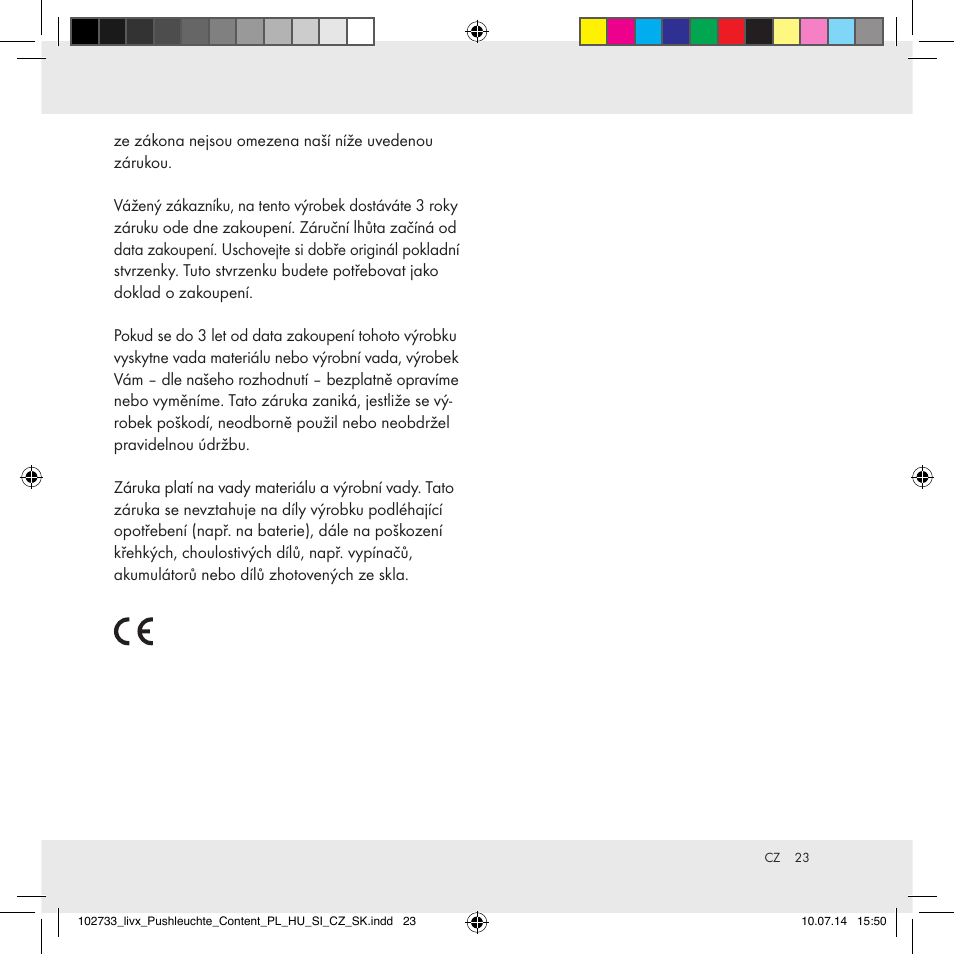 Livarno 102733-14-01/102733-14-02 User Manual | Page 23 / 32