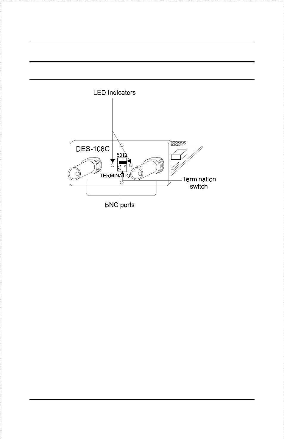 Des-108c | D-Link DES-1008M User Manual | Page 42 / 50