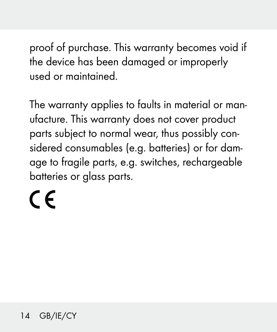 Livarno 100933-14-04-BS User Manual | Page 14 / 27