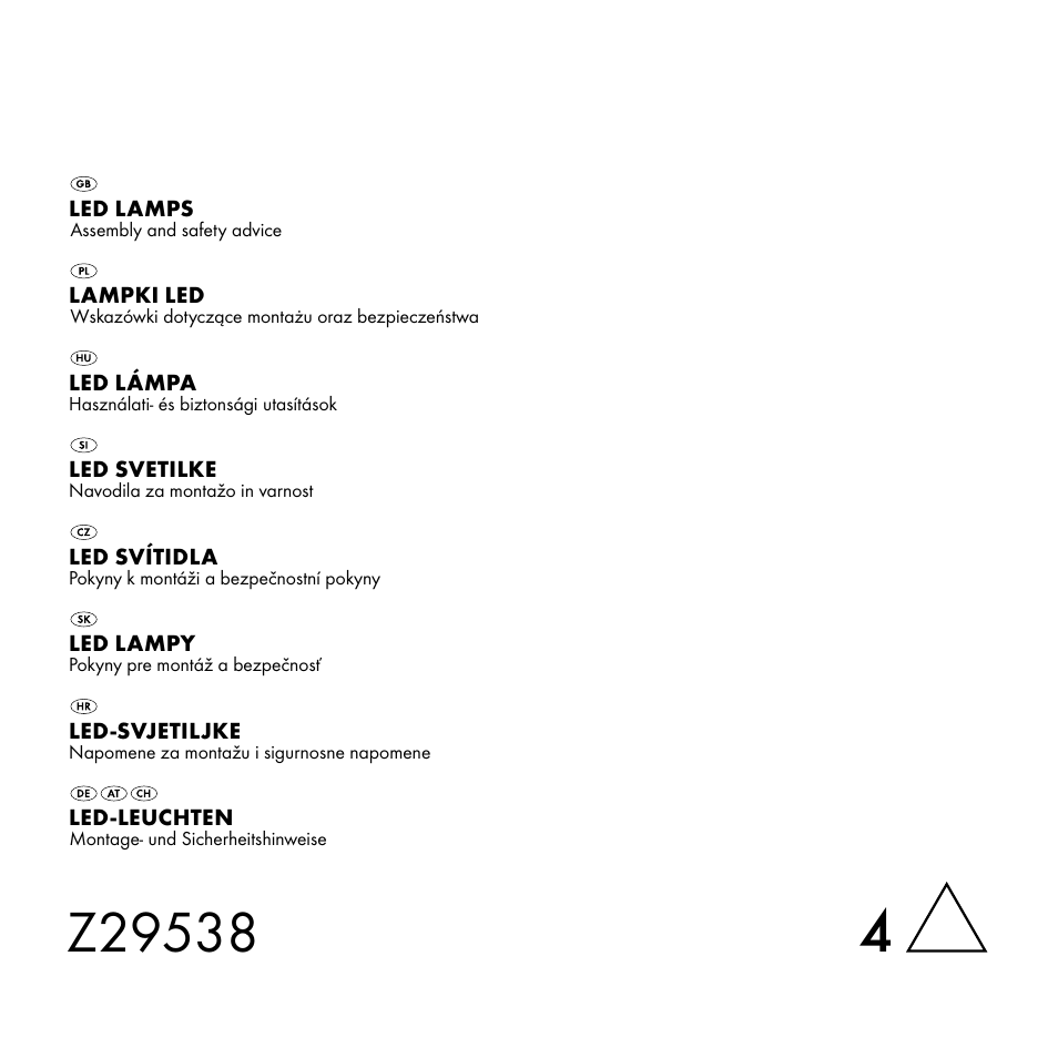 Livarno Z29538 User Manual | 36 pages