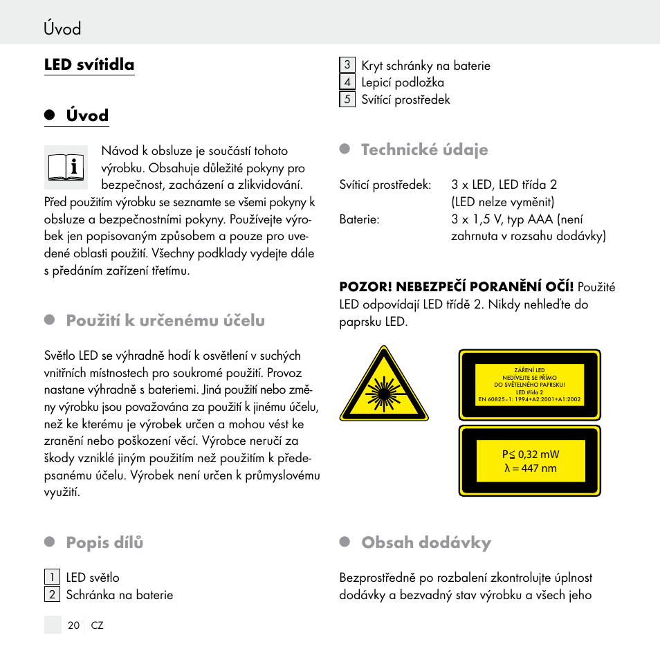 Livarno Z29538 User Manual | Page 20 / 36
