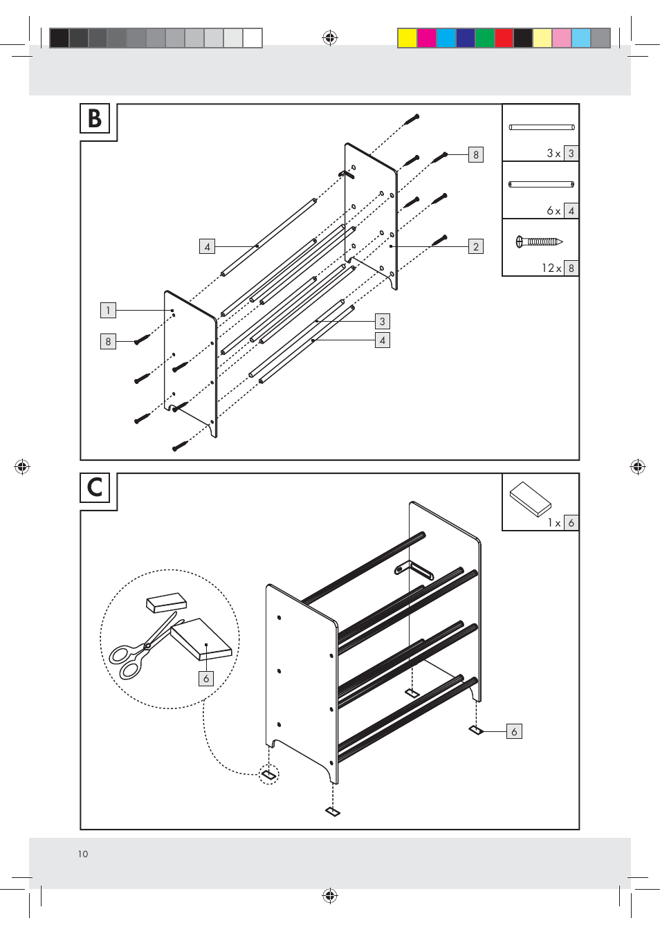 Livarno Z31593A / Z31593B User Manual | Page 10 / 12