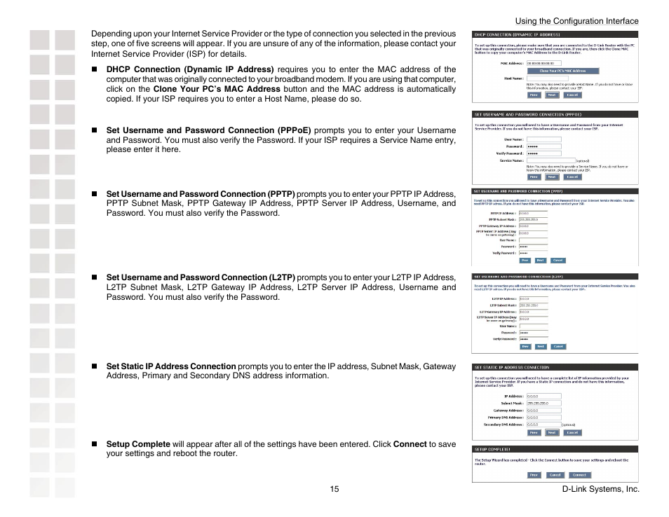 D-Link DGL-4300 User Manual | Page 15 / 74