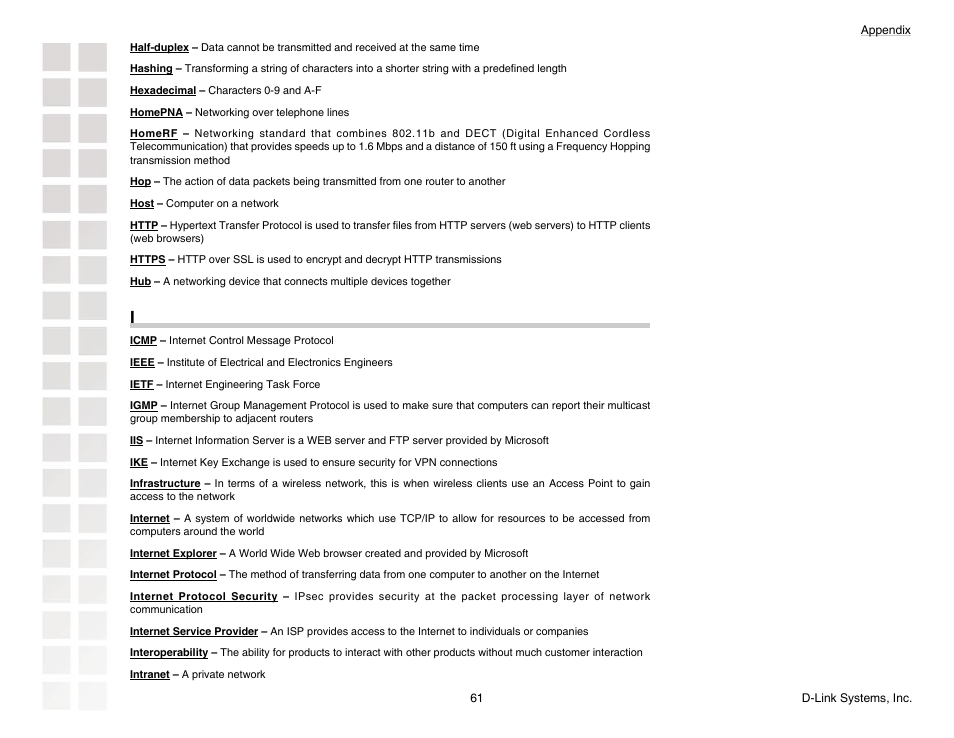 D-Link DGL-4300 User Manual | Page 61 / 74