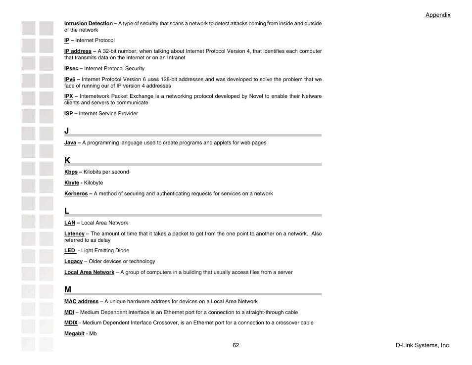 D-Link DGL-4300 User Manual | Page 62 / 74