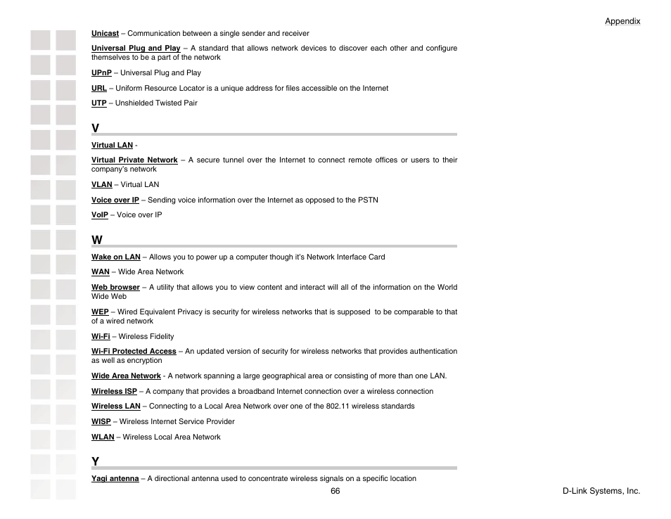 D-Link DGL-4300 User Manual | Page 66 / 74