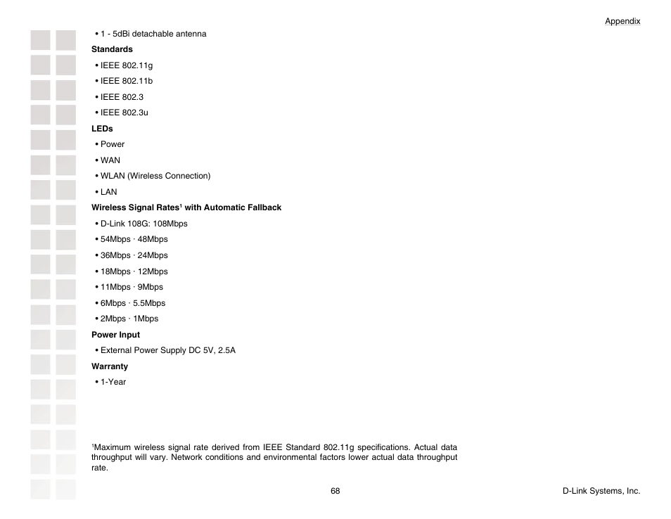 D-Link DGL-4300 User Manual | Page 68 / 74