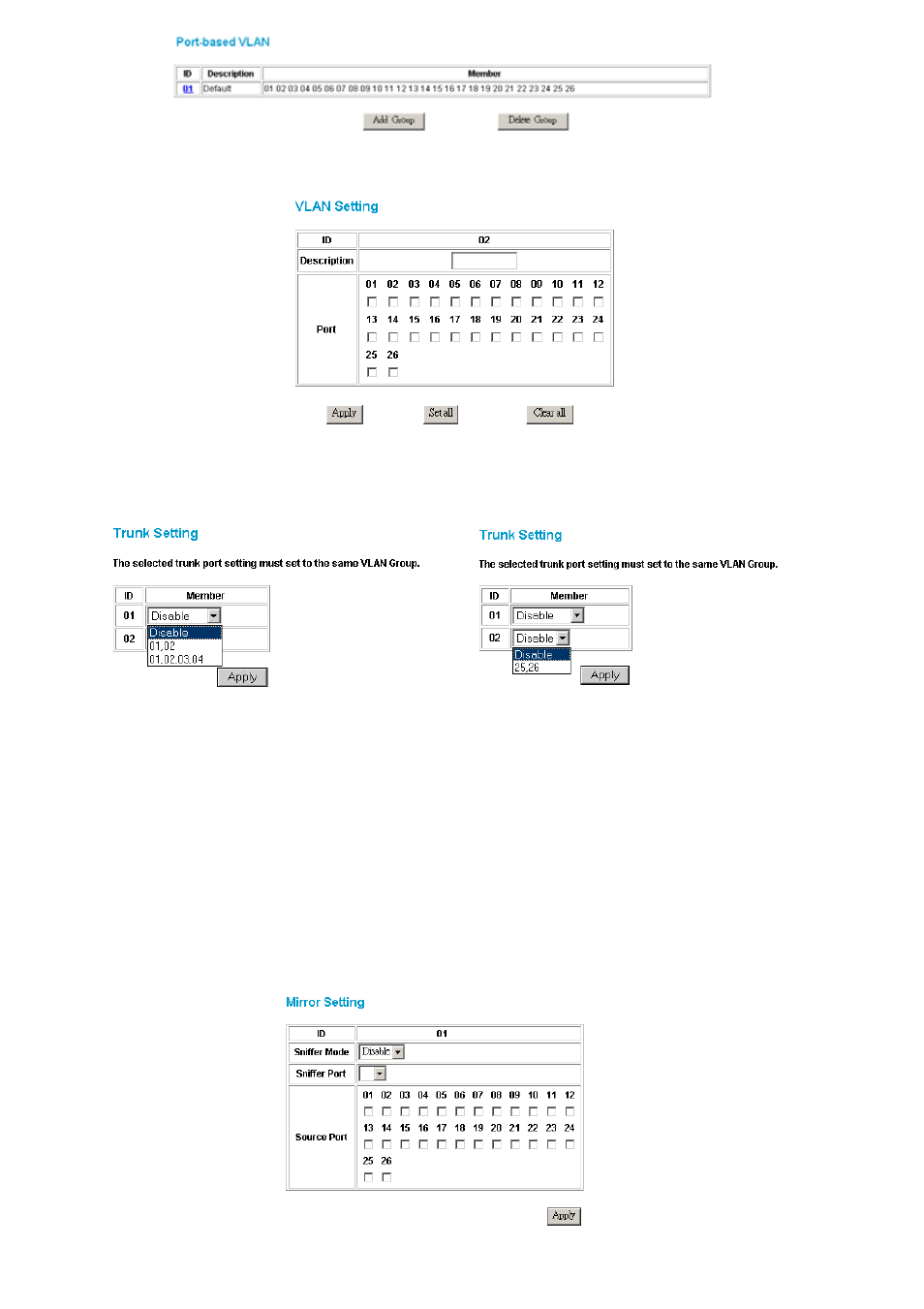 D-Link DES-1226G User Manual | Page 15 / 27