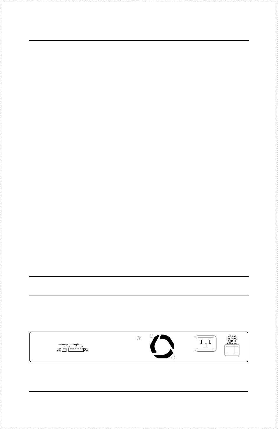 Rear panel | D-Link DES-818 User Manual | Page 21 / 38