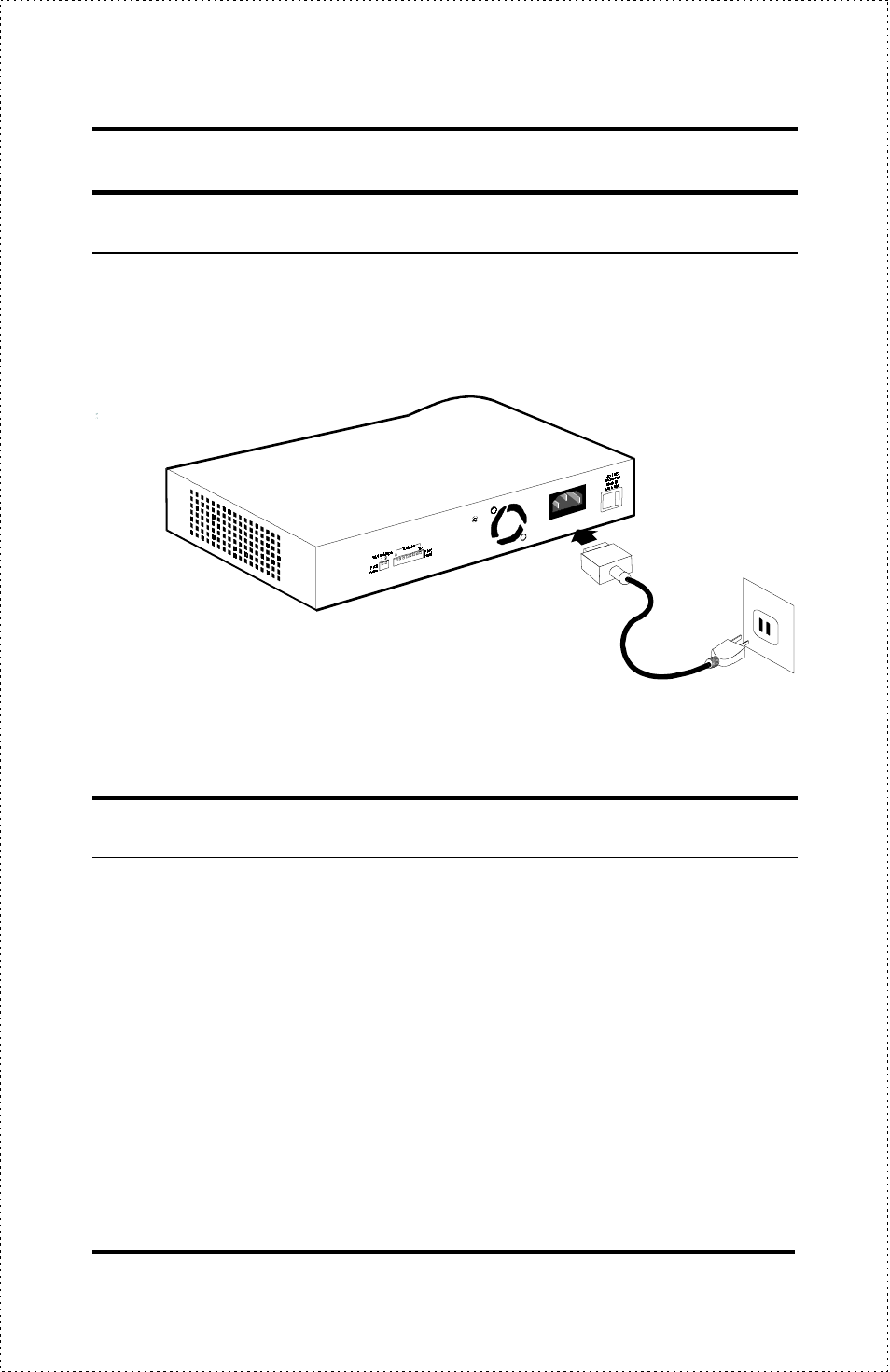 Connecting power, Network connections | D-Link DES-818 User Manual | Page 25 / 38