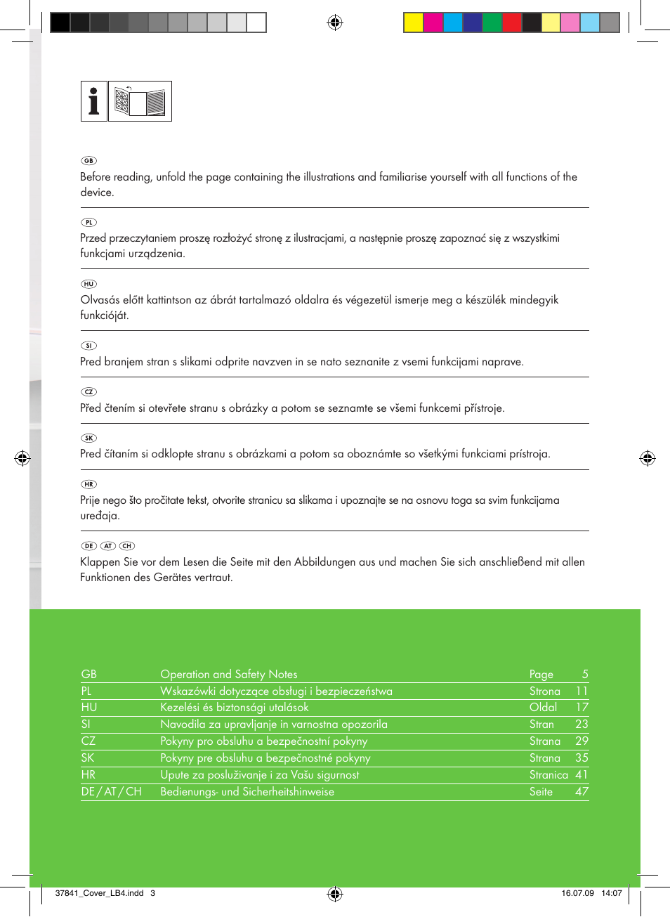 Livarno 2592 User Manual | Page 2 / 53