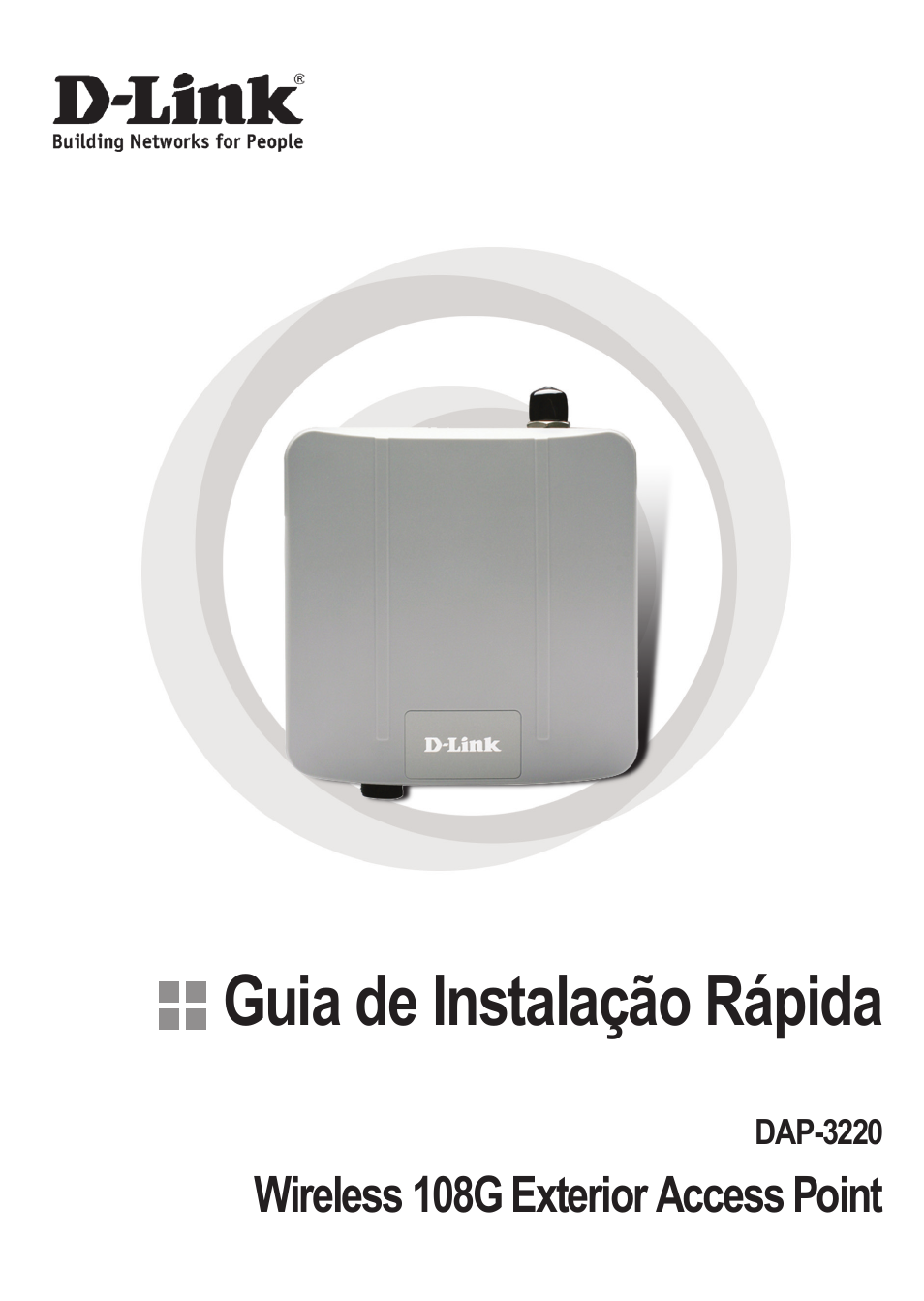 Guia de instalação rápida | D-Link DAP-3220 User Manual | Page 38 / 76