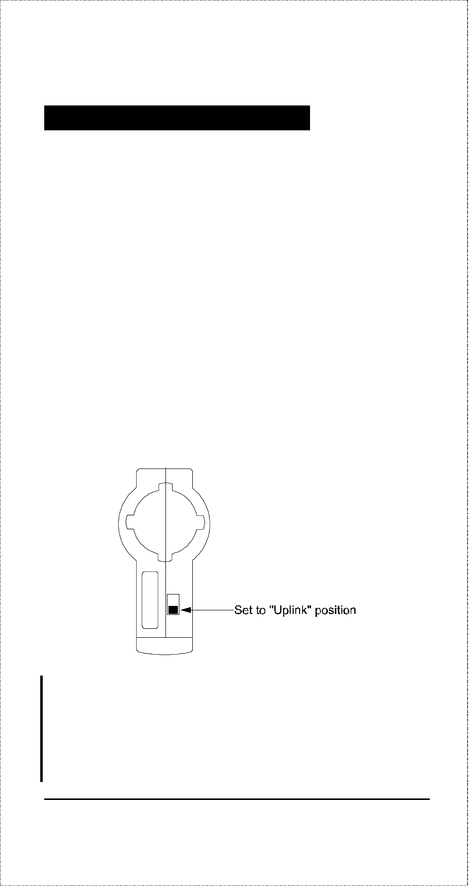 Connecting hubs together | D-Link DE-805TP User Manual | Page 8 / 19