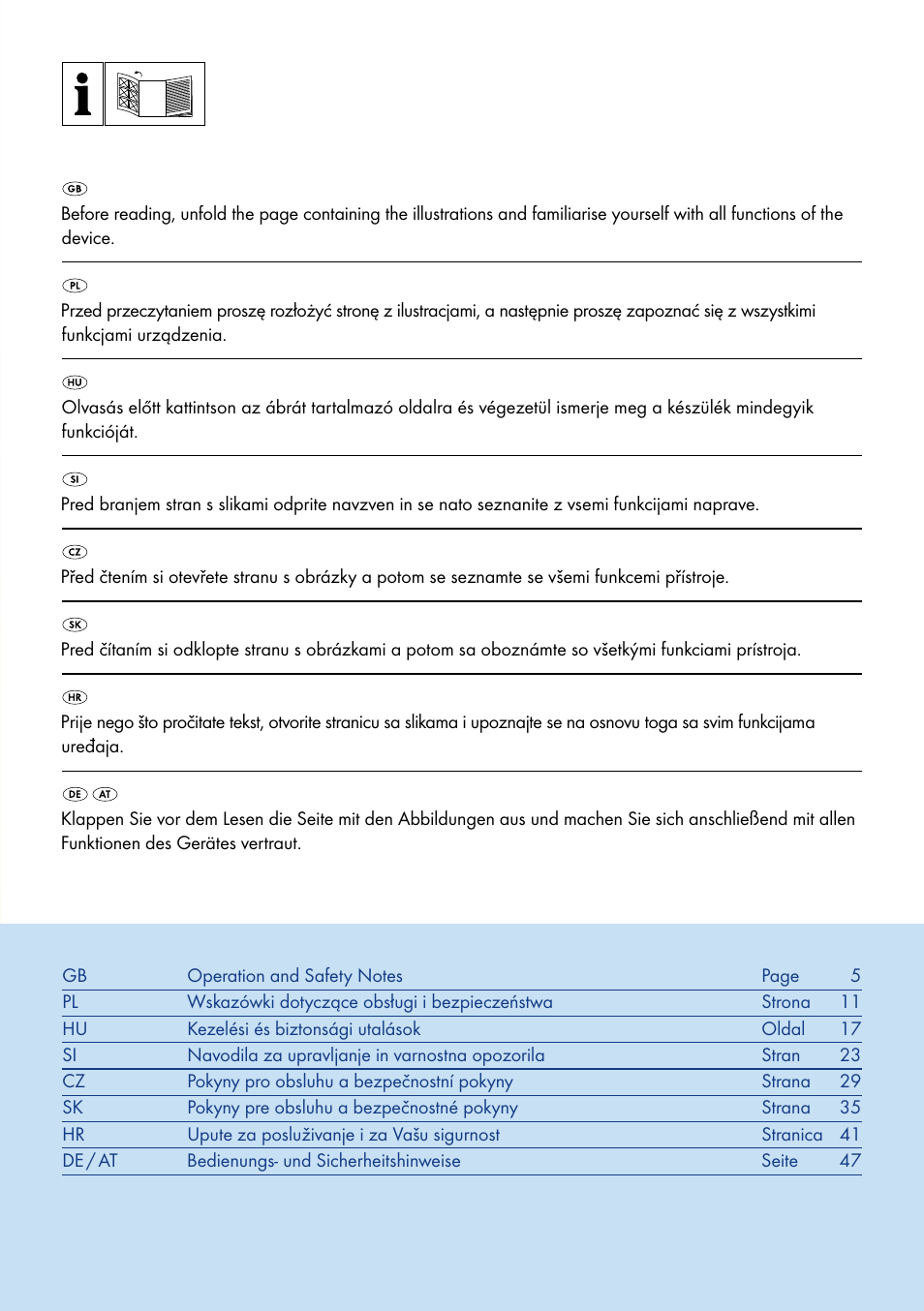 Livarno 2356/042L User Manual | Page 2 / 53