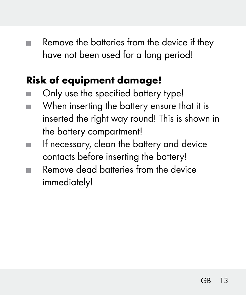 Livarno 100933-14-02 User Manual | Page 13 / 91