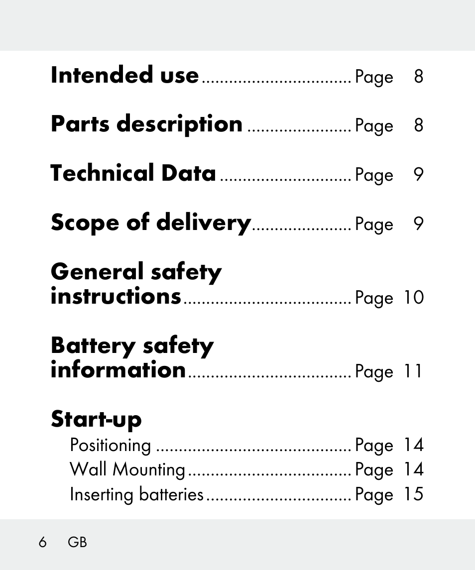 Livarno 100933-14-02 User Manual | Page 6 / 91