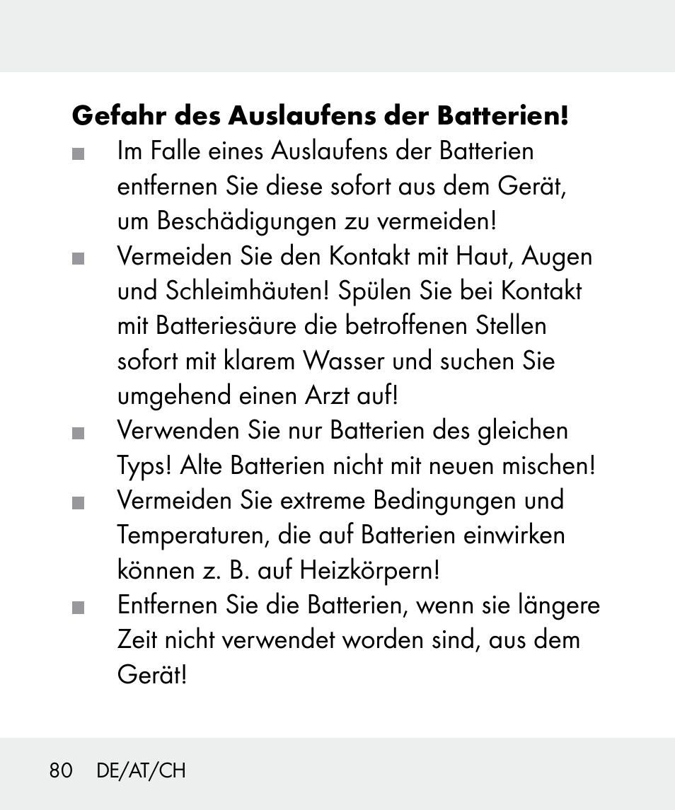 Livarno 100933-14-02 User Manual | Page 80 / 91