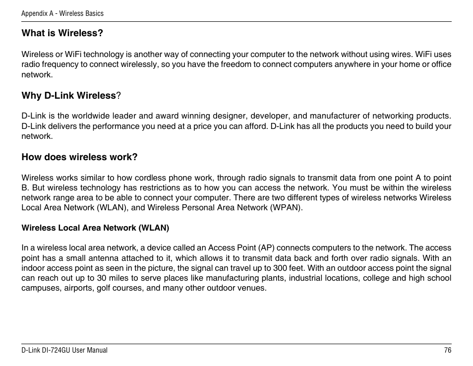 D-Link DI-724GU User Manual | Page 76 / 89