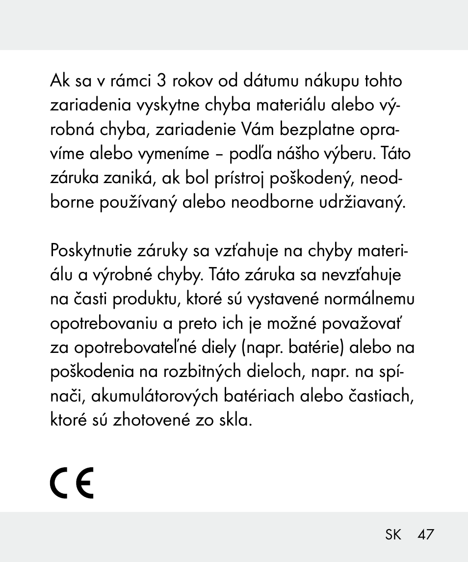 Livarno 100933-14-03-BS User Manual | Page 47 / 60