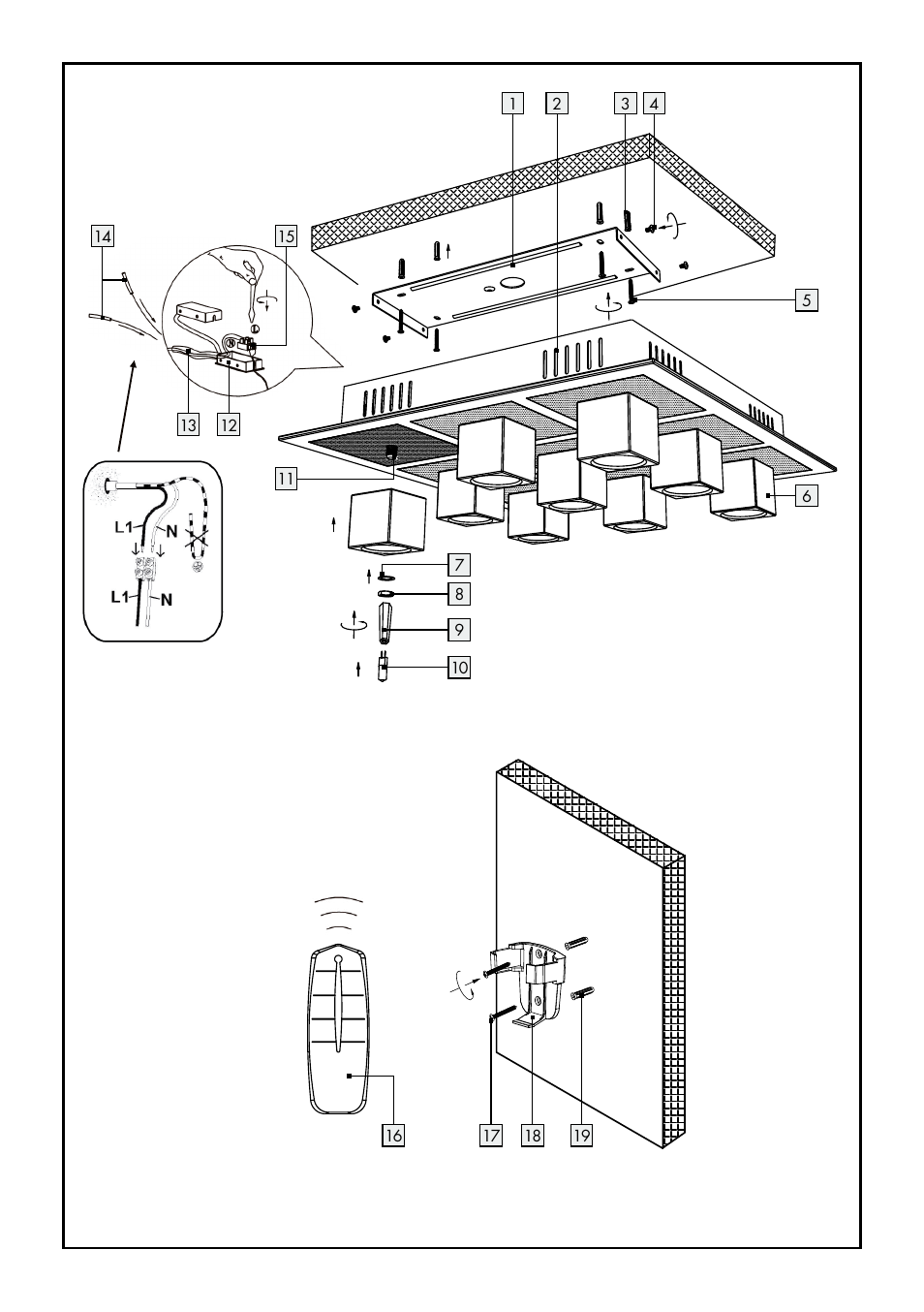 Livarno COLOUR-CHANGE CEILING LIGHT User Manual | Page 3 / 37