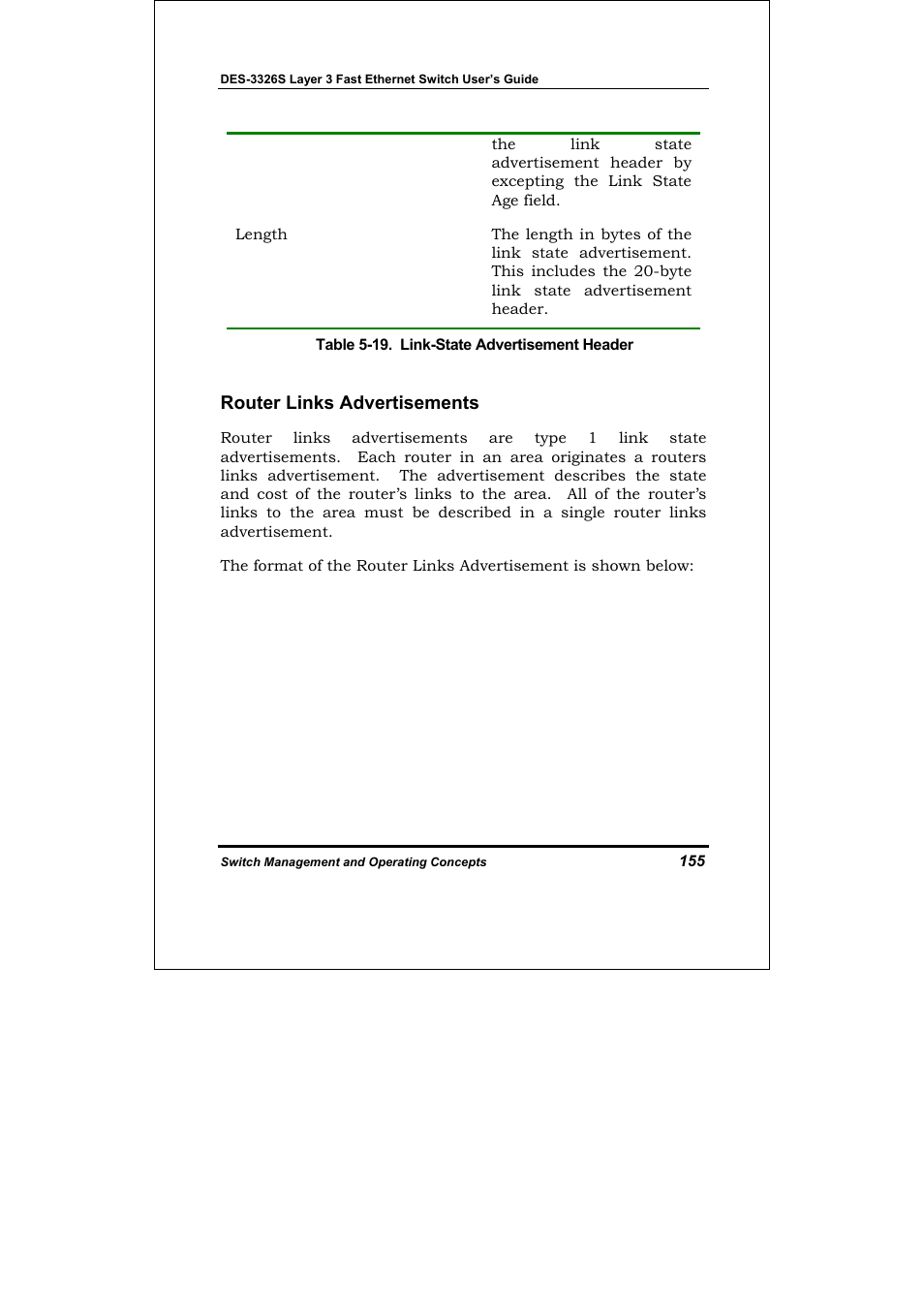 Router links advertisements | D-Link DES-3326S User Manual | Page 155 / 349