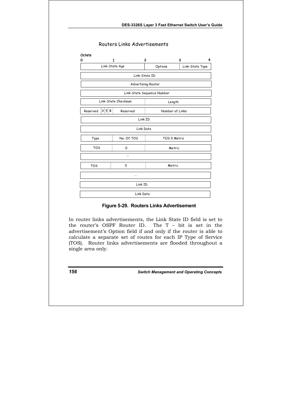 Routers links advertisemen | D-Link DES-3326S User Manual | Page 156 / 349